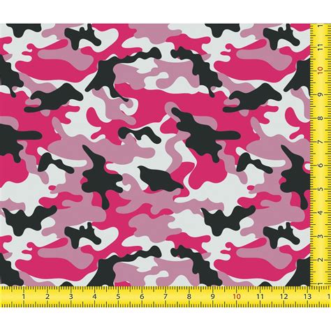 Printed Pattern Htv 052 Pink Camo