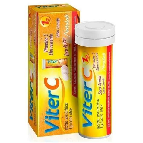 Viter C Vitamina C 10 Comp Eferv Shopee Brasil