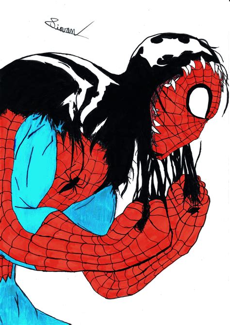 Spider Man Fanart Spider Man Venom Hd Wallpaper