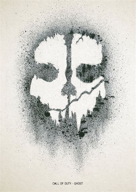 Call Of Duty Ghost Stencil Call Of Duty Ghost By Jakes Studio On