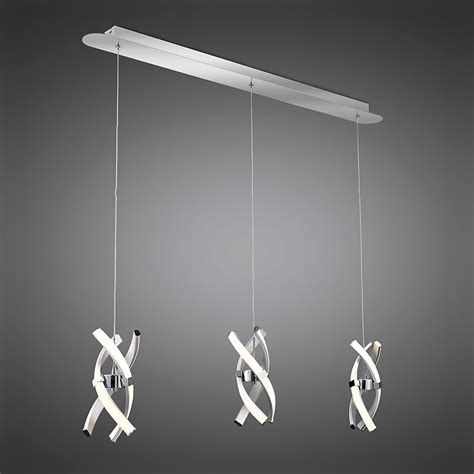 Free delivery on orders over £25. Mantra M5080 Espirales LED 3 Drop Light Line Ceiling ...