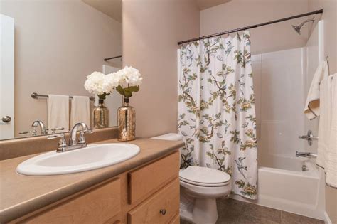 They are deeply personal living spaces where you can soak in nature. Guest Bath Details | Guest bath, Framed bathroom mirror ...