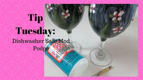 I also love using the mod podge brayer to roll out my photos after applying the medium. TIP: TUESDAY Dishwasher Safe Mod Podge | How To | Aressa ...