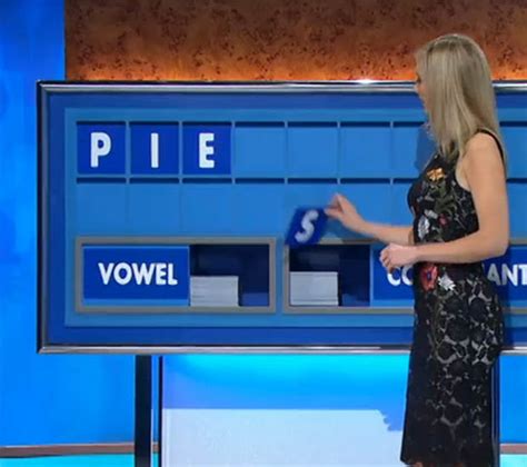 Countdown Rachel Riley Bares Chest In Eye Popping Multi Coloured Dress