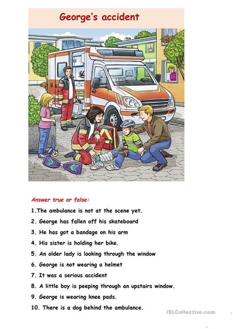 Set Of 8 Picture Description Exercises English Esl Worksheets For