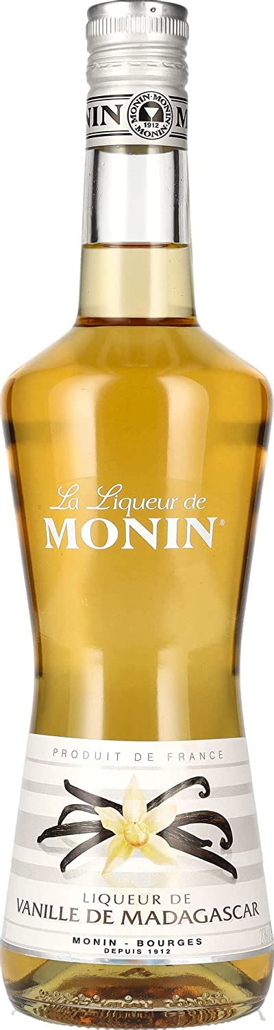 Monin Vanilla Liqueur 70cl Bottle Uk Grocery