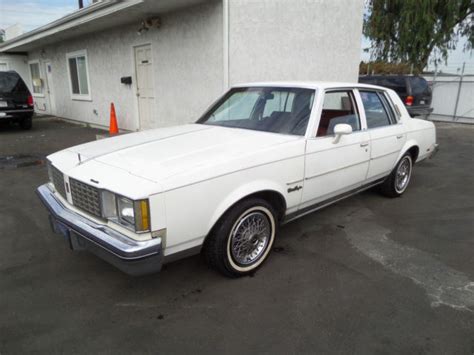 1980 Oldsmobile Cutlass Brougham 4 Door Sedan No Reserve For Sale In Anaheim California United