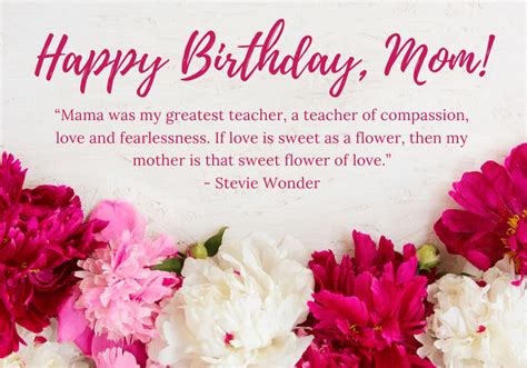 Happy Birthday Mama Quotes In English Have A Wonderful Day Mama