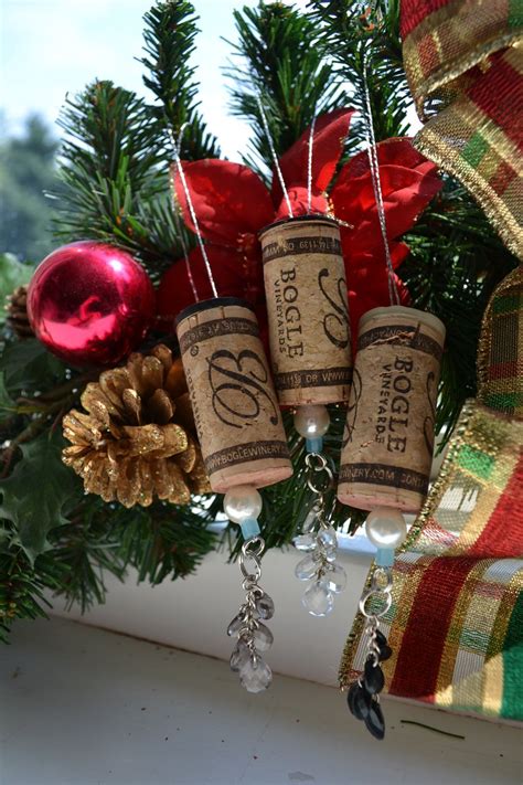 Hmmm Memory Ornament Idea Wine Corks Maybe With