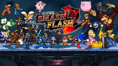 Super Smash Flash 2 Tus Heroes Favoritos Batallando Youtube