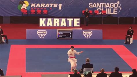 Karate 1 Series A Female Kata Final Ono Jpn Vs Sanchez Esp Youtube