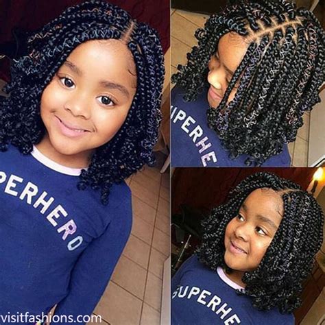 Latest Collection of Kids Hairstyles With Braids In 2020