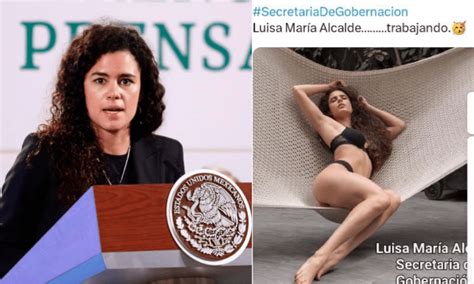 Falsa la foto viral no es de Luisa María Alcalde es de modelo mexicana