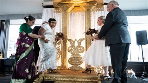 Edmonton Same Sex Wedding Video Sparks Conversation In Sri Lanka Cbc News