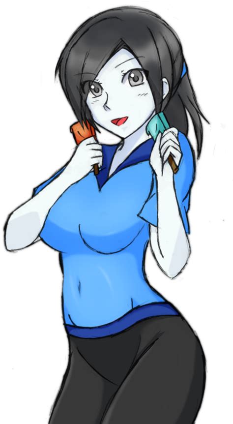 Wii Fit Trainer Casual Colored By Tempussubsisto On Deviantart