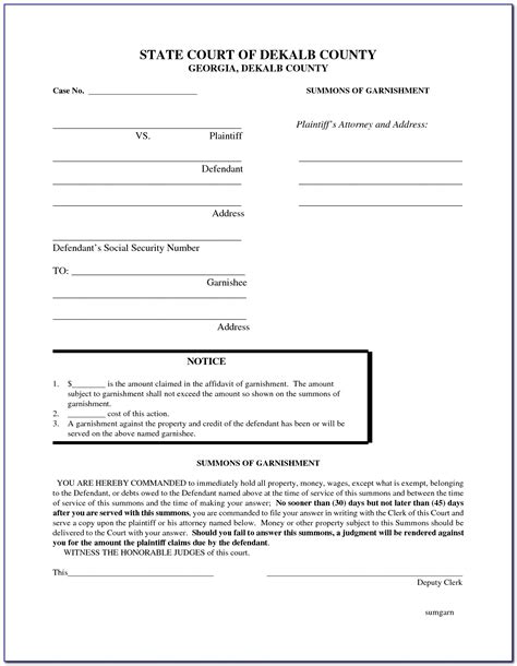Oklahoma Divorce Decree Form Printable Divorce Papers Printable