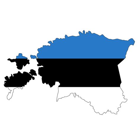 Estonia Map Flag · Free Image On Pixabay