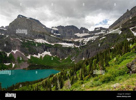 Photograph Of The The Garden Wall The Shrinking Grinnell Glacier And