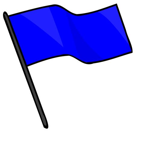 Capture The Flag Blue Svg Clip Arts Download Download Clip Art Png