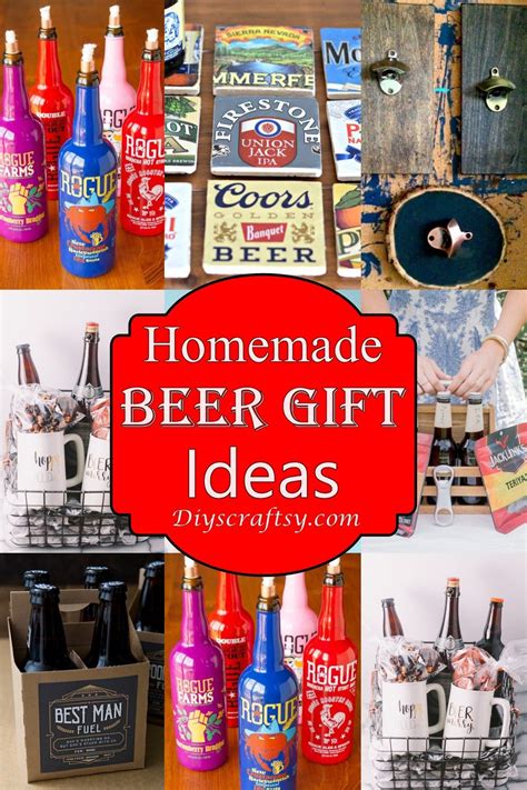 21 Homemade Diy Beer T Ideas Diy Beer Ts Craft Beer Ts