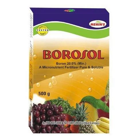 Borosol Boron Fertilizer Pack Size G At Best Price In Mansa