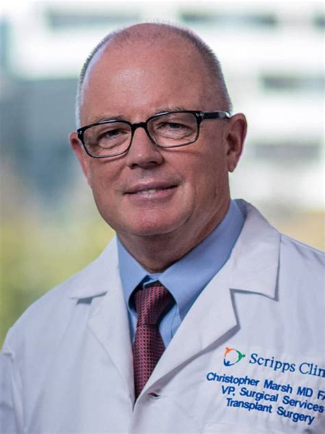 A christopher is someone you will never want to lose. Dr. Christopher Marsh - La Jolla - Urology, Transplantation