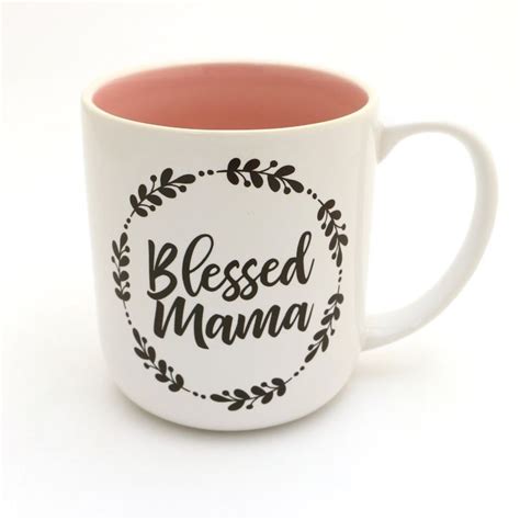 Blessed Mama Mug With Bible Quote Mothers Day T Religious Mug