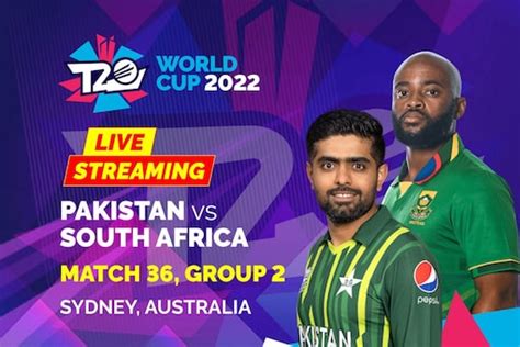 Pakistan Vs South Africa Live Streaming How To Watch T20 World Cup