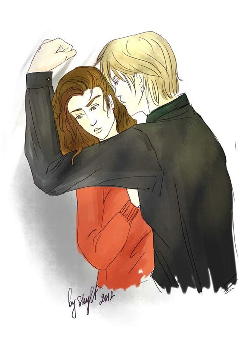 Mudblood Harry Potter Draco And Hermione Dramione Fan Art