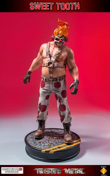 Twisted Metal Sweet Tooth Playstation Statue By Gaming Heads