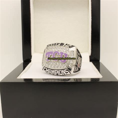 Tcu Horned Frogs Big Football Co Champions Championship Ring