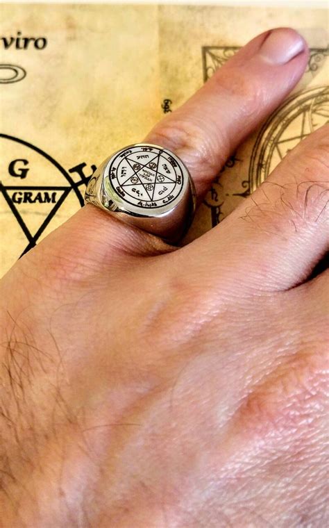 Witchcraft Ring Of Love Alchemy Amulet Wicca Talisman God Etsy Singapore