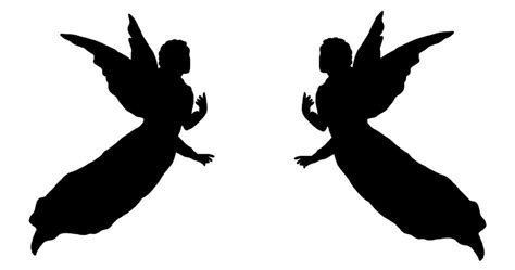 Angel Silhouettes ~ Karens Whimsy