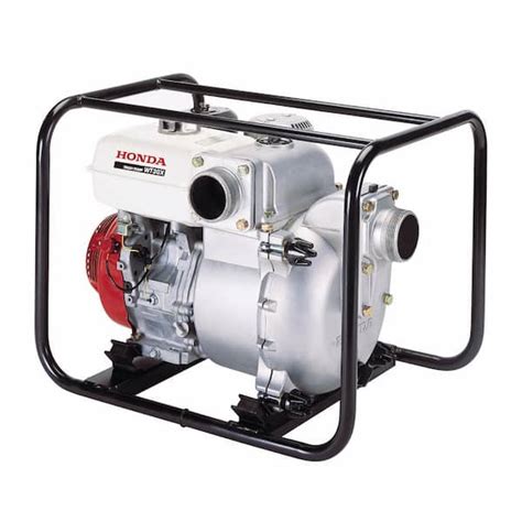 Honda 9 Hp 3 In Gasoline Powered Trash Water Pump Wt30 The Home Depot