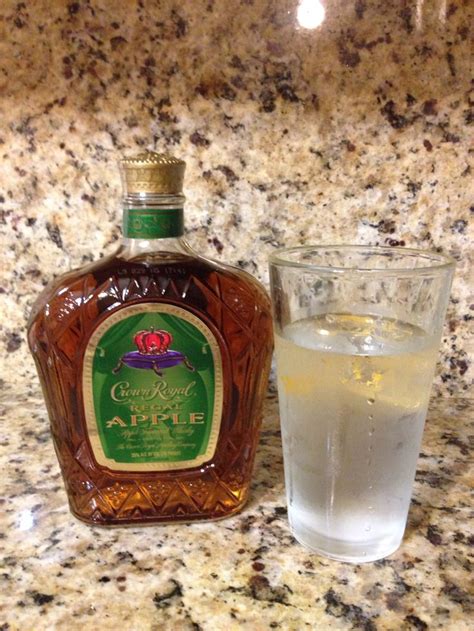 Drinking distilled spirits, beer, coolers, wine and other alcoholic beverages may increase cancer risk, and, during pregnancy, can. Crown Royal Apple & Sprite ! Delicious ( 7Apples ...