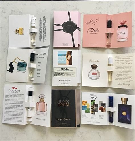 Set Includes An Assortment Of 9 High End Designer Perfume Sample Vials