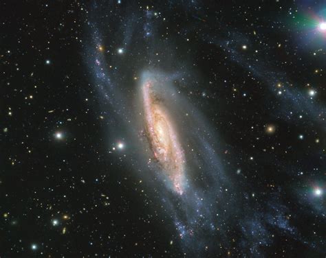 Ngc 3981 Astronomers Capture Stunning Image Of Magnificent Spiral Galaxy