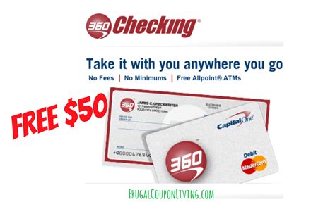 Capital one · credit cards · why capital one? $50 Cash Back with 360 Checking from Capital One