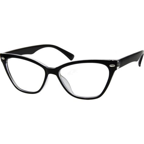 Black Cat Eye Glasses 283621 Zenni Optical Eyeglasses In 2021