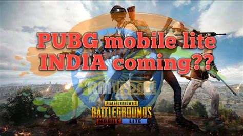 Pubg Mobile Lite India Coming Youtube