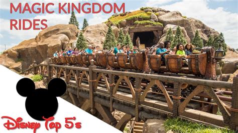 Top 5 Magic Kingdom Rides Walt Disney World Youtube
