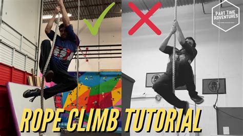 How To Rope Climb S Hook And J Hook Rope Climb 101 Tutorial Youtube