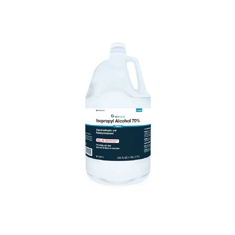 Isopropyl Alcohol 70 Topical 1 Gallon On Sale Entirelypets