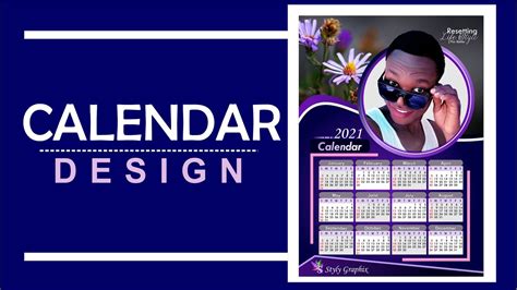 Calendaralmanac Design 2021 Coreldraw Tutorial Youtube