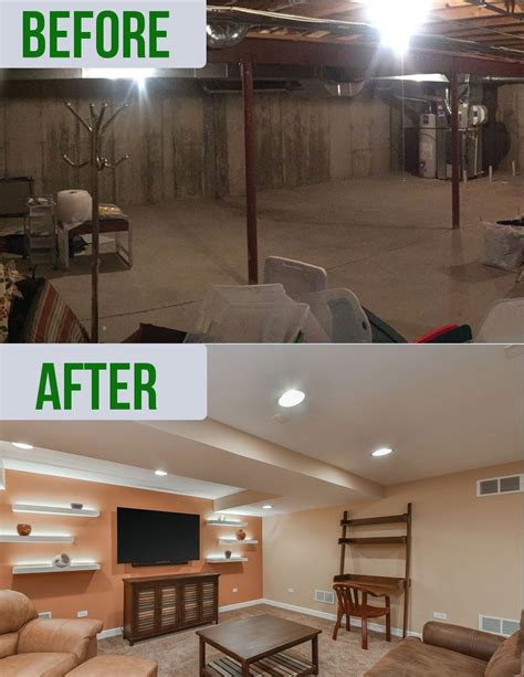 Pin On Basement Remodel Before After