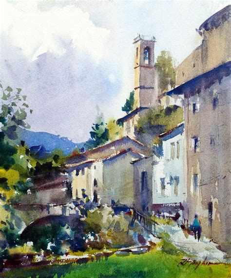 Paintings And Master Works Of David Taylor Watercolor Landscape
