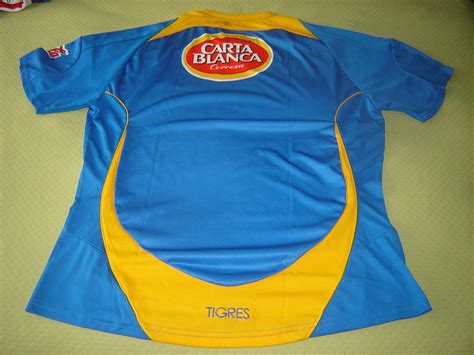 Tigres De La U A N L Away Football Shirt 2006 2007