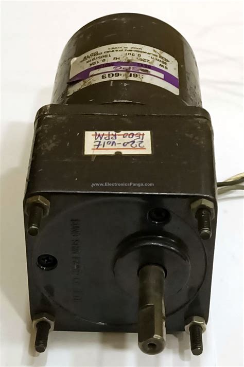 Spg S6r06gb S6da30b 220v 6w Single Phase Reversible Gear Motor Dm34