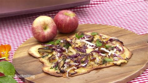 16:20 uhr mein nachmittag moderation: Flammkuchen mit Apfel | NDR.de - Fernsehen - Sendungen A-Z ...