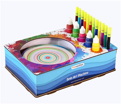 Funvention Spin Art Machine Build And Create You Own Spin Art Manoj Stores